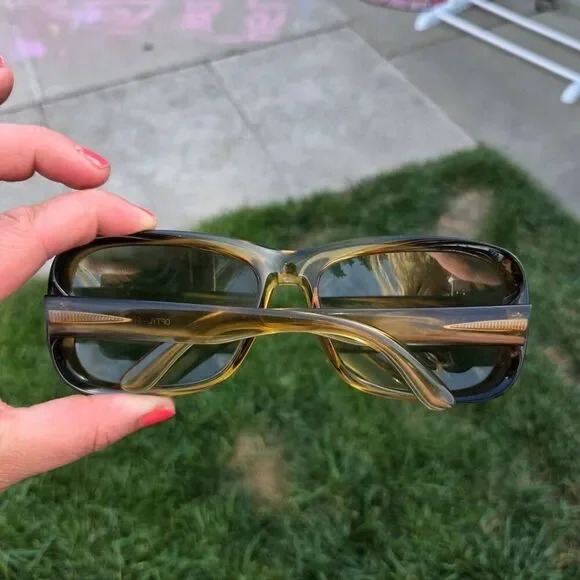 1960s Ray-Ban B&L Porter Transparent Honey G-15 Oversized 